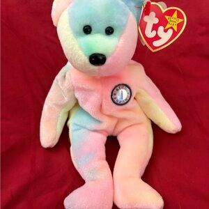 Ty Beanie Babies: B.B. Bear Birthday Bear